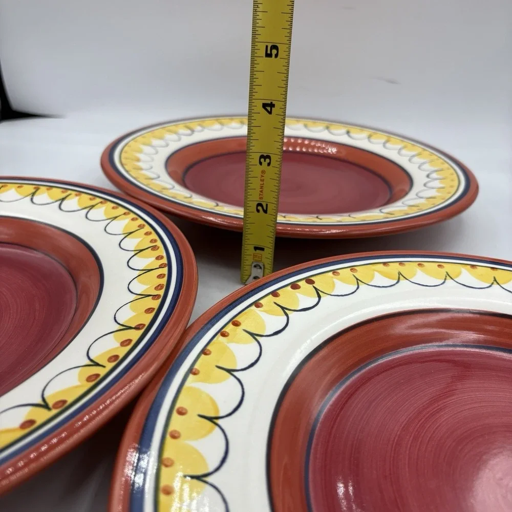 Pier 1 Dinner Plates Del Sol 10 7/8